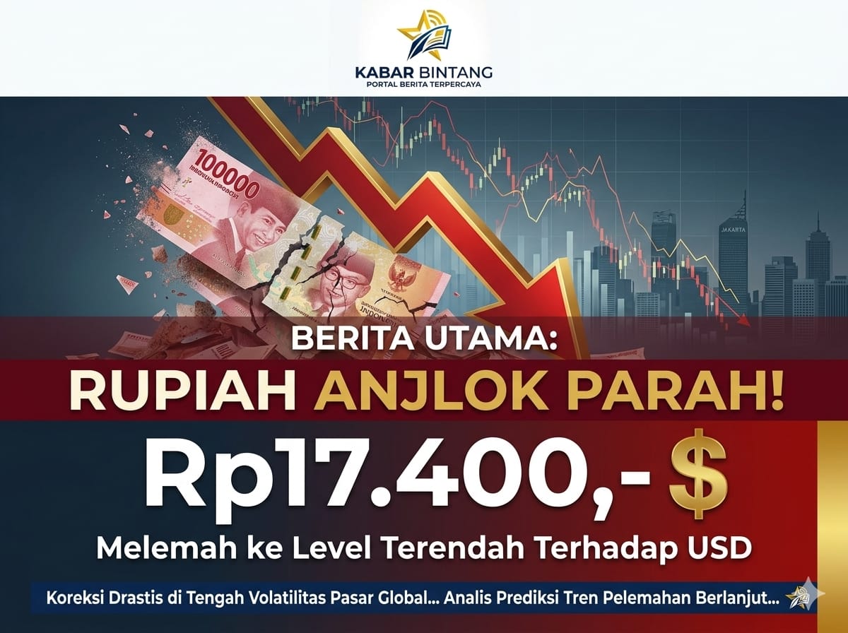 Suhu Politik Kembali Memanas! Rupiah Tembus Rp17.400, DPR Desak Pemerintah Lakukan Evaluasi Kebijakan Ekonomi